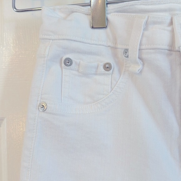 Women’s Rag & Bone White Polyester & Spandex Skinny Leg Jeans Size 25 - Picture 4 of 8